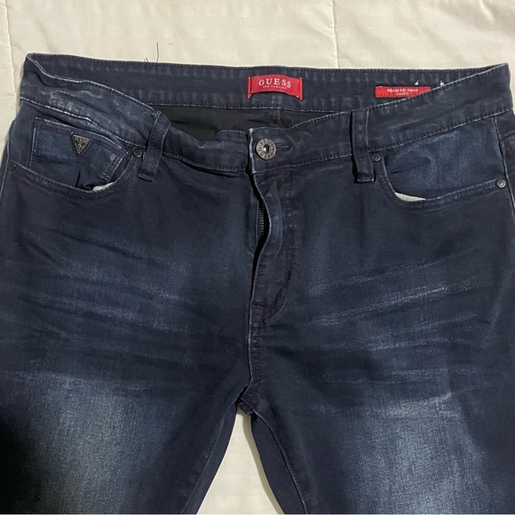 Guess Dark Blue Denim Jeans - Picture 1 of 5